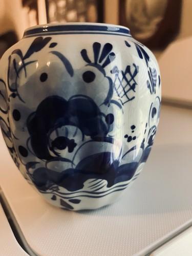 Hand painted delfsblauw 641 - painted,