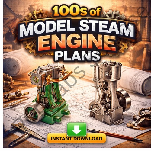 Model steam engine plans - model,