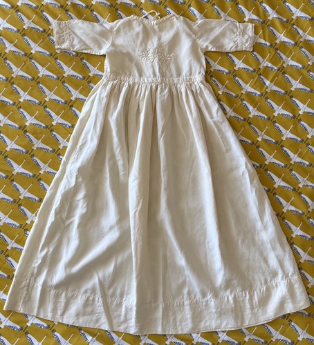 Vintage early 1950s cream - 1950s, silk