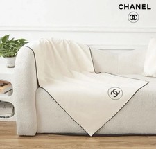 Chanel Beaute Logo Throw