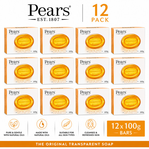 Pears amber soap 100g - x,