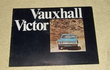 Vauxhall FD Victor Range November 1969 Saloon & Estate 2000 & 3300 Models