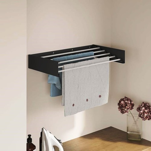 Wall mounted drying rack - mounted,