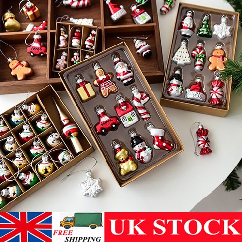 Christmas tree ornaments - christmas, set