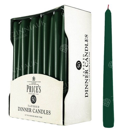 Prices tapered dinner candles - tapered,