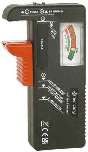 Universal battery tester for - battery,