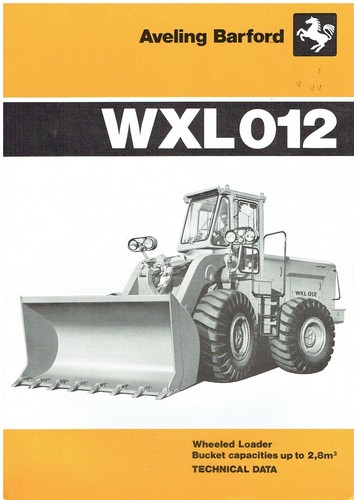 Aveling barford wxl012 wheeled - barford,