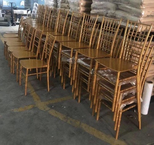 Gold chivari chairs for - gold, hire