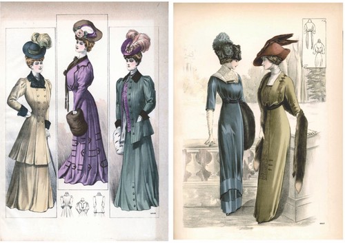 Edwardian fashion set 2 - set,