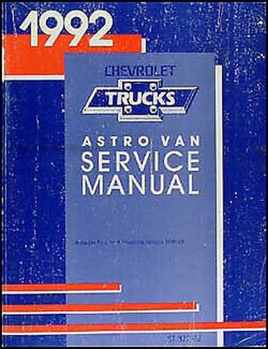 1992 chevrolet astro - astro, van