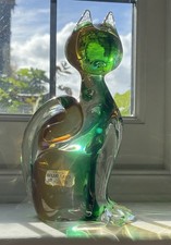 Murano  Glass Cat   