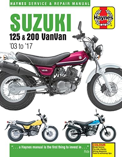 Suzuki rv125 200 vanvan - suzuki, (03