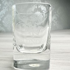 Very Rare Bladnoch Scotch Whisky Collectible Burns Crystal Dram Shot Glass