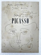 PABLO PICASSO UNTITLED SIGNED/