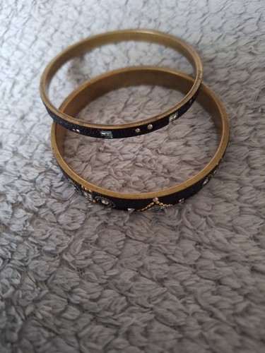 Assorted black bangles - 10,