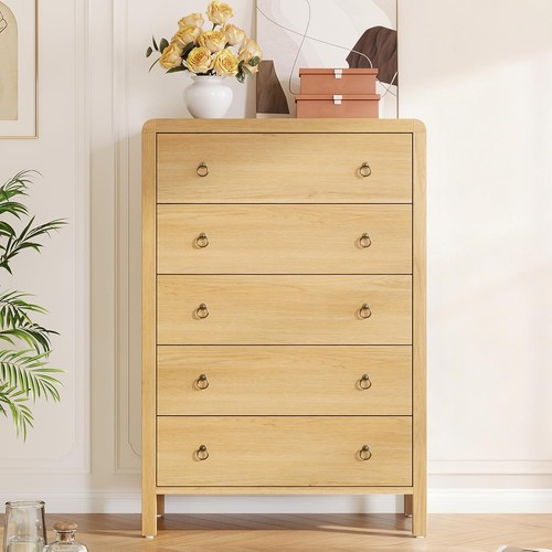 Tall wooden chest of - 47",