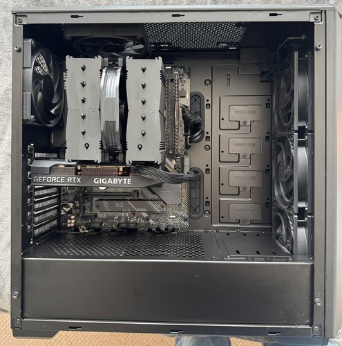 Custom built gaming - gaming, black