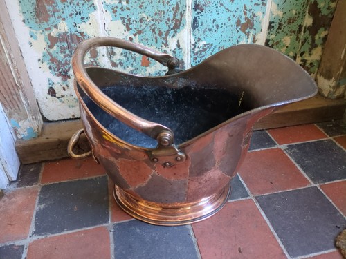 Antique copper coal - copper,