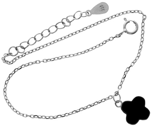 925 sterling silver rhodium - silver,