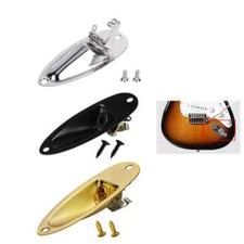 Metal 1/4" Boat Jack Plate for Fender Stratocaster Strat Style Guitar Parts UK ,