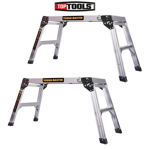 Aluminium hop step ladder - aluminium,