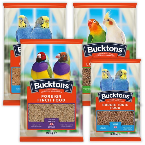 Bucktons parrot food - bucktons, budgie