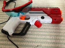 X shot red laser tag guns with