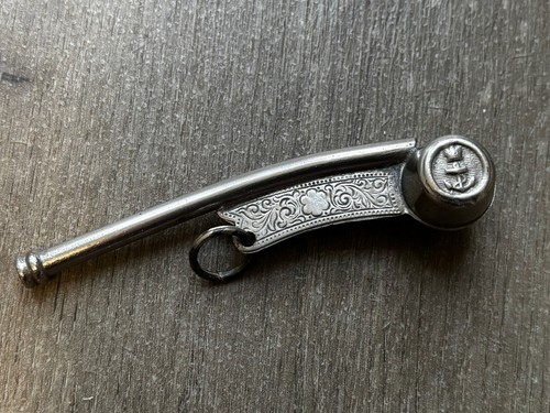 Vintage boatswain whistle - vintage, boatswain's