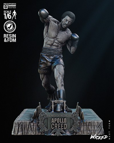 Apollo creed rocky - creed,, 3d