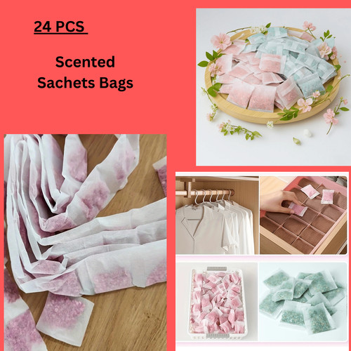 24pc scented sachets - 24pc, bags