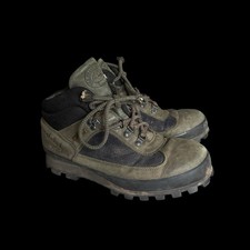 Men’s Brasher Fell Master GTX Gore-Tex Dark Green Leather Hiking Boots UK 8.5/9