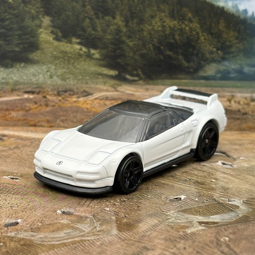 Hot wheels acura - wheels, white