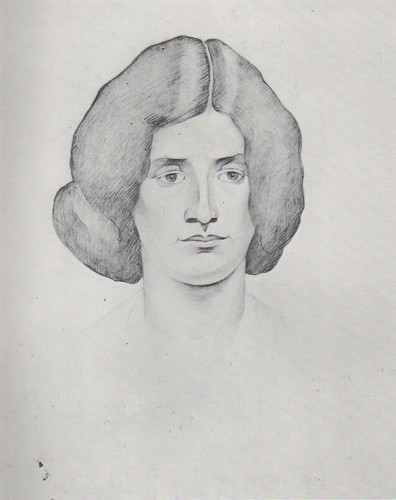 Lowry pencil drawing - l,