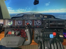Flight Simulator full flight deck