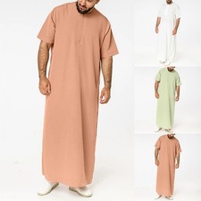 Men's Muslim Thoub Abaya Robe