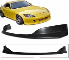 HONDA S2000 AP2 AMS STYLE FRONT LIP SPLITTER 04-07| PU PLASTIC | BLACK | NEW UK