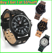 Men's Military Leather Date