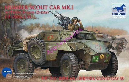 Bronco 35016 humber - bronco, 1/35