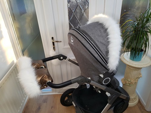 Single pram handmuffs - handmuffs,