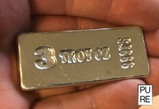 3 Oz Silver Bar.
