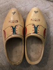 Vintage Wett GED Holland Dutch Wooden Shoes Clogs Klompen Dancing Decor