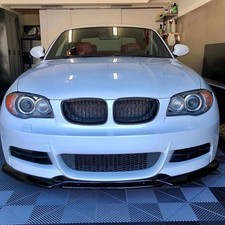 GLOSS BLACK FRONT BUMPER