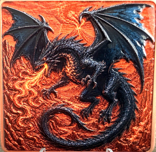 5oz dragon pure copper - dragon,