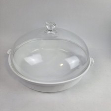 Corning ARCOFLAM Cookware by ARC (France), Round Casserole with Dome Lid