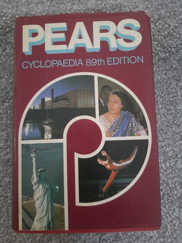 Pears cyclopaedia 89th - pears,