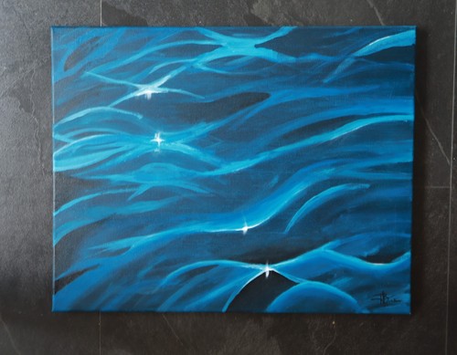 Original acrylic painting - original,