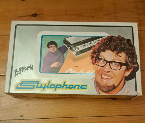 1970 white stylophone - 1970's, with