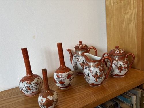Japanese imari style porcelain - japanese,