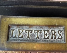 Antique Brass 'Letters'