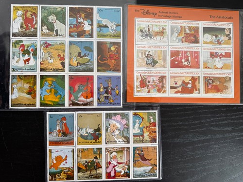 Disney aristocats postage - disney,